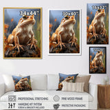 Classic Frog Portrait - Frog Wall Art Prints