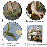 Contemporary Frog Serenity - Green Frog Wall Art