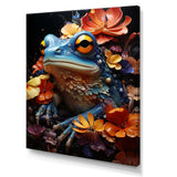 Cosmic Frog Journey - Frog Living Room Wall Art