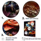 Cosmic Frog Journey - Frog Living Room Wall Art