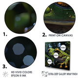 Expressionist Frog Movement - Frog Canvas Wall Art