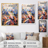 Popart Frog Popart - Frog Canvas Wall Art