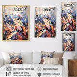 Popart Frog Popart - Frog Canvas Wall Art