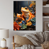 Expressionist Frog Spirit - Frog Wall Decor