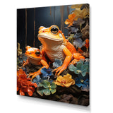 Expressionist Frog Spirit - Frog Wall Decor