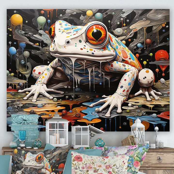Minimalism Frogs Toads - Frog Wall Decor