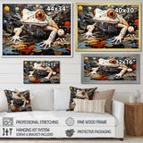 Minimalism Frogs Toads - Frog Wall Decor
