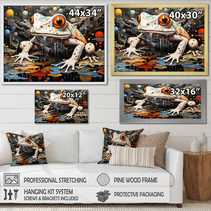 Minimalism Frogs Toads - Frog Wall Decor