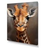 Selfie Giraffe In Sepia Tone - Giraffe Wall Art Prints