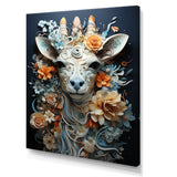 Grey Giraffe Surreal Savanna - Giraffe Wall Art Prints