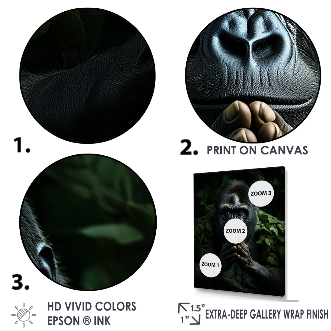 Gorilla Serenity Photography - Gorilla Wall Decor