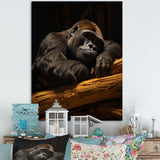 Gorillas Siesta - Gorilla Living Room Wall Art