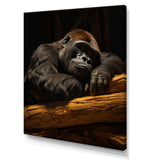 Gorillas Siesta - Gorilla Living Room Wall Art