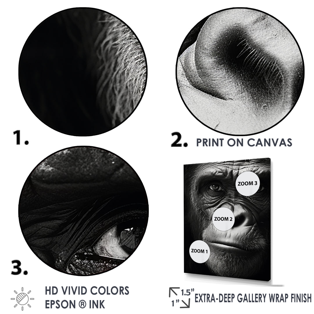 The Gorilla Matriarch - Gorilla Wall Decor