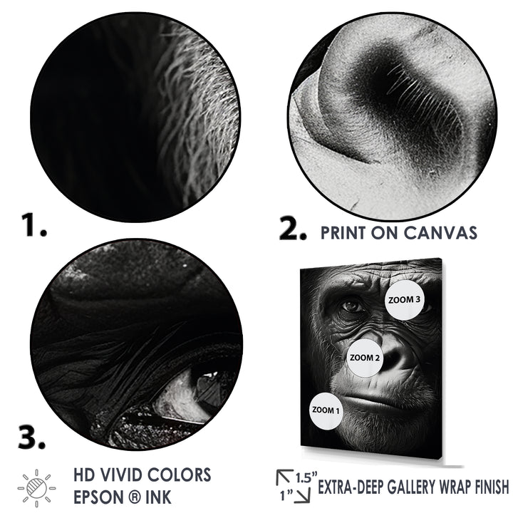 The Gorilla Matriarch - Gorilla Wall Decor