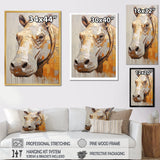 Hippopotamus Portrait - Hippopotamus Home Decor Art