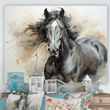 Hooves In Harmony Horse - Horse Canvas Wall Art