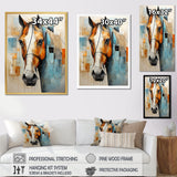 Horse Grace Portrait - Brown Horse Wall Art