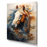 Horse Grace Portrait I - Animals Canvas Wall Art