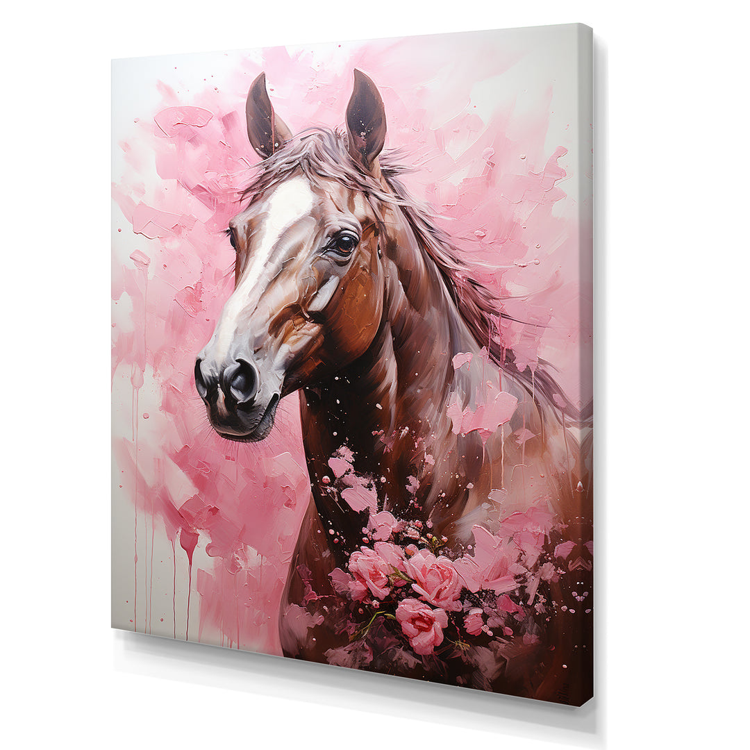 Romantic Horse Companions - Horse Living Room Wall Art