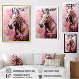 Romantic Horse Companions - Horse Living Room Wall Art