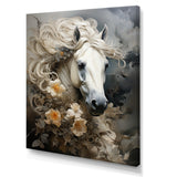 Blooming Surreal Equine Portrait - Horse Wall Art Prints