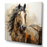 Horse Symbolic Freedom - Animals Canvas Wall Art