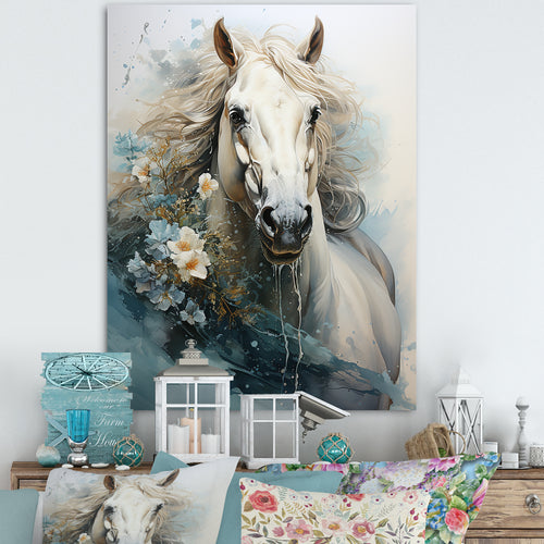 Majestic Gallop Horse - Horse Canvas Wall Art