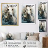 Majestic Gallop Horse - Horse Canvas Wall Art