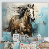 Whimsical Canter Galloping Horse - Horse Wall Decor