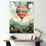 Classic Balloon Charm - Transportation Canvas Wall Art