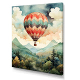 Classic Balloon Charm - Transportation Canvas Wall Art