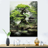 Japan Bonsai Serenity I - People Canvas Wall Art