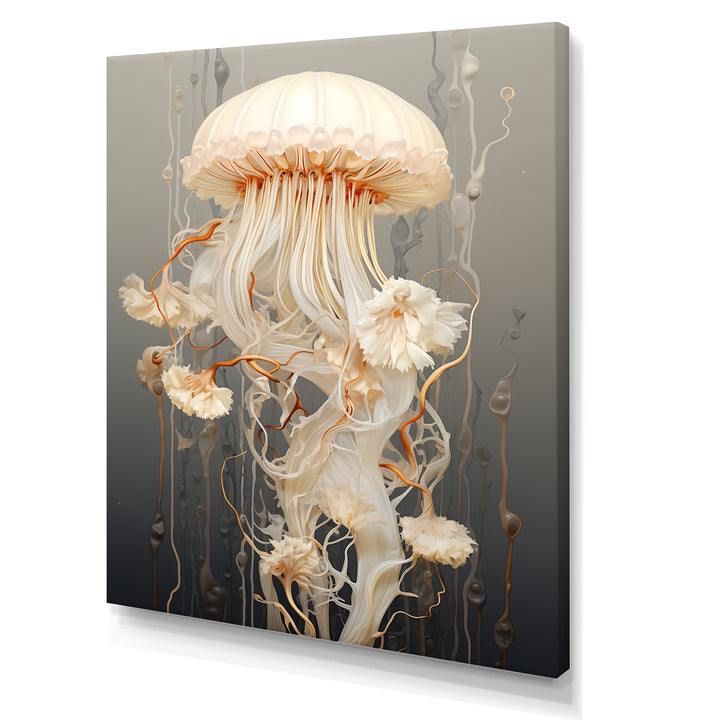 Minimalism Jellyfish Wonders - Jellyfish Living Room Wall Art