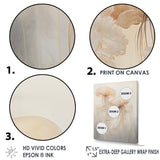 Minimalism White Jellyfish Dreams - Jellyfish Canvas Wall Art