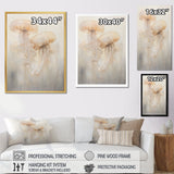 Minimalism White Jellyfish Dreams - Jellyfish Canvas Wall Art