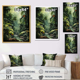 Sounds Of The Jungle - Landscapes Canvas Wall Art