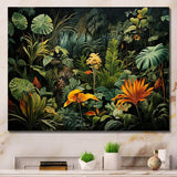 Sounds Of The Jungle I - Landscapes Canvas Wall Art