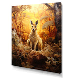 Kangaroo Portrait Ponder Bushland - Kangaroo Wall Art Prints