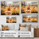 Kangaroo Path In Australia - Kangaroo Wall Art Prints