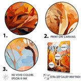 Colorful Kangaroo Kingdom - Kangaroo Bedroom Wall Art