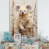 Cuddly Koala Climbing - Koala Wall Art Prints