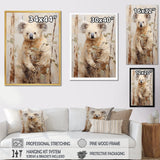 Cuddly Koala Climbing - Koala Wall Art Prints