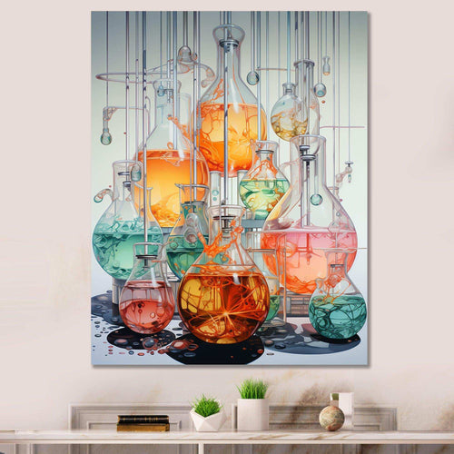 Scientist S Domain Laboratories I - Architecture Canvas Wall Art
