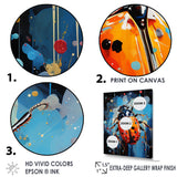Spotlight On Ladybugs - Blue Ladybug Wall Art