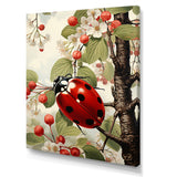 Cherry Lively Ladybug - Ladybug Home Decor Art