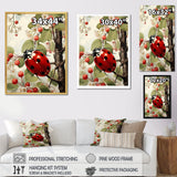 Cherry Lively Ladybug - Ladybug Home Decor Art