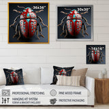 Mysterious Beetle Lullaby - Insects & Bugs Canvas Wall Art