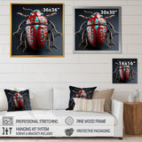 Mysterious Beetle Lullaby - Insects & Bugs Canvas Wall Art