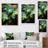 Emerald Ladybug Garden Domain - Green Ladybug Wall Art